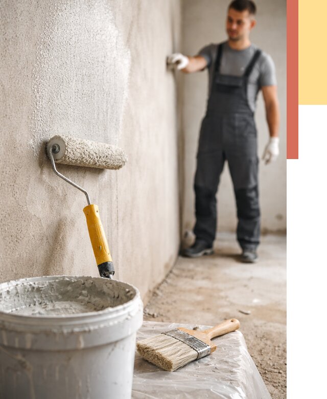 Нанесение бетоноконтакта на стены в Баксане от 4243 руб. быстро и недорого | ОТДЕЛОЧНИК-Бкс