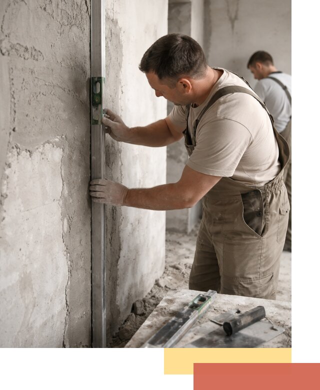 Установка штукатурных маяков в Баксане с гарантией качества