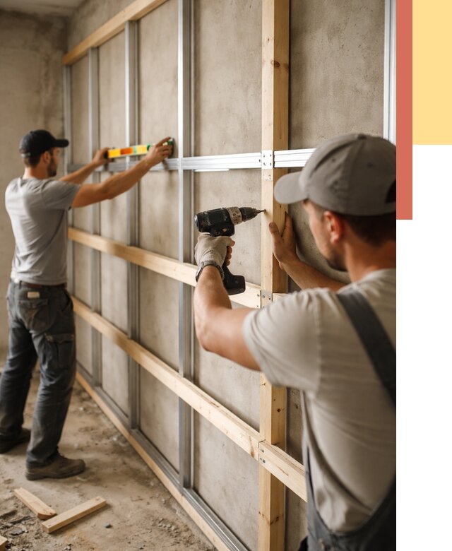 Устройство обрешетки под панели в Баксане от 2121 руб. — монтаж под ключ | ОТДЕЛОЧНИК-Бкс