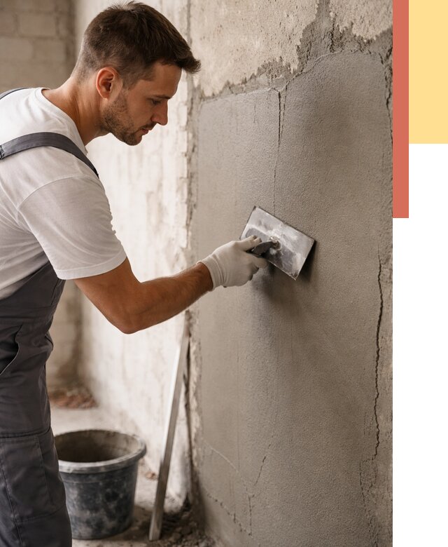 Штукатурка стен под плитку в Баксане от 4243 руб./м2 — выравнивание под плитку | ОТДЕЛОЧНИК-Бкс