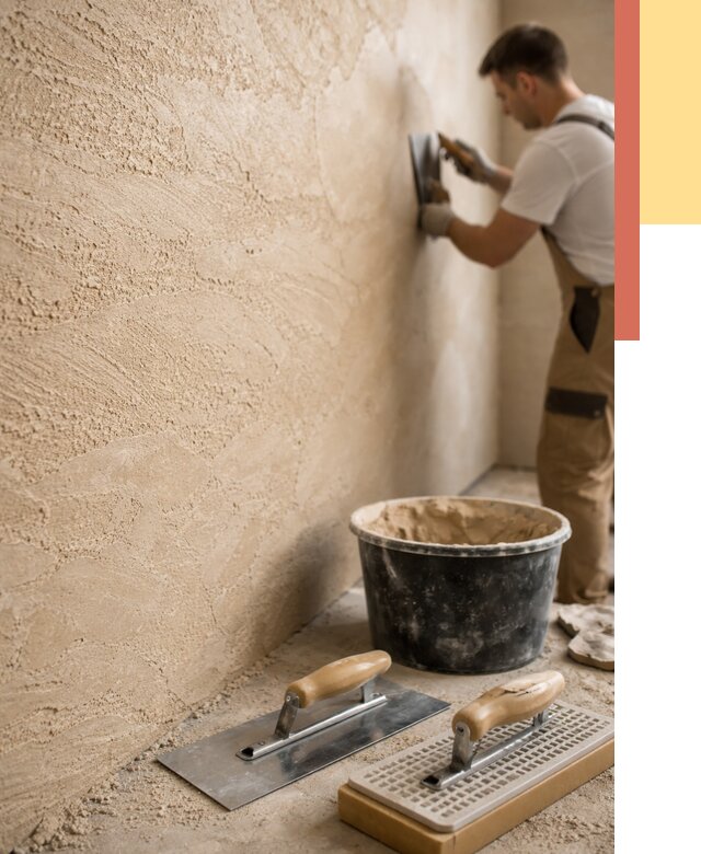 Декоративная штукатурка травертин в Баксане от 1818 руб/м2 — качественно и недорого | ОТДЕЛОЧНИК-Бкс