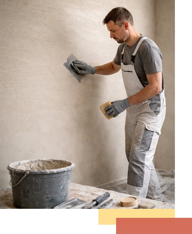 Декоративная штукатурка травертин в Баксане для стен и потолков