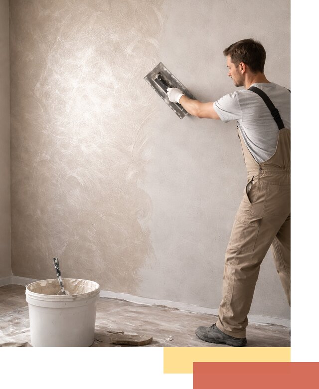 Декоративная штукатурка «Мокрый шелк» под ключ в Баксане