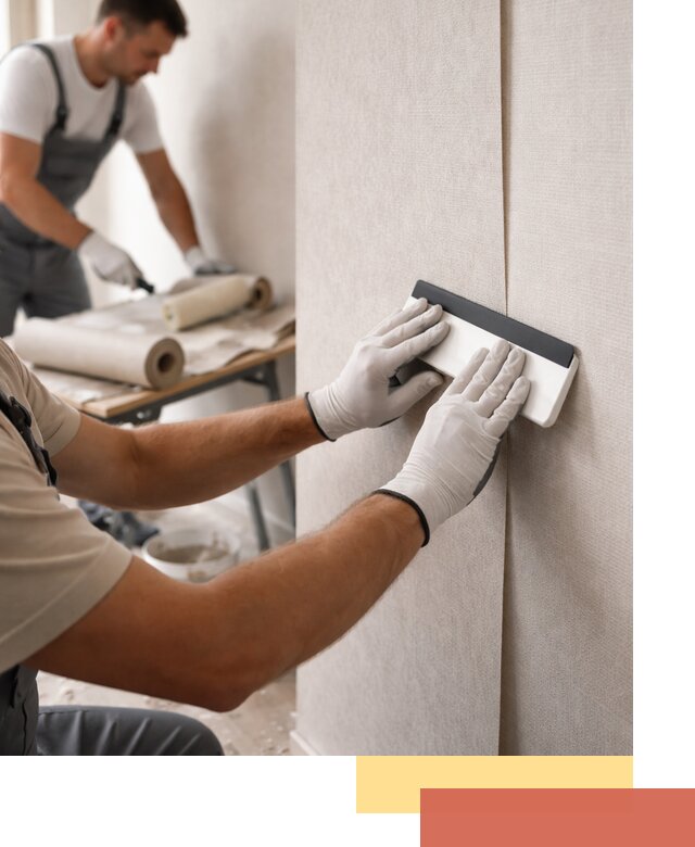 Поклейка обоев под покраску в Баксане профессионально и быстро