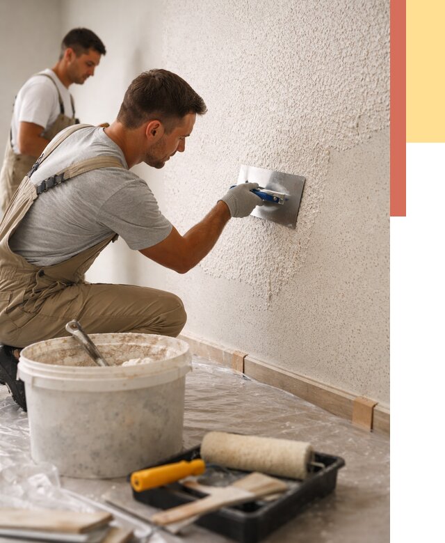 Нанесение жидких обоев в Баксане от 7577 руб./м2 — быстро и недорого | ОТДЕЛОЧНИК-Бкс