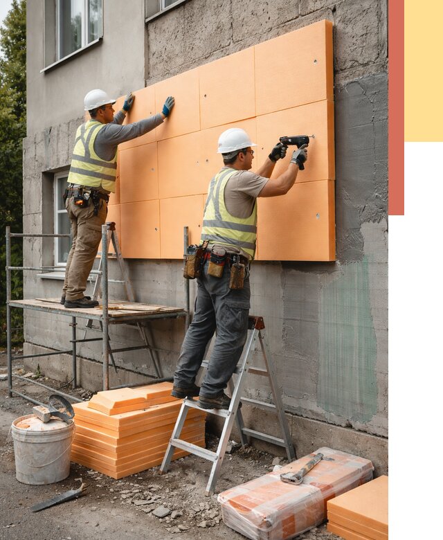 Утепление стен пеноплексом в Баксане от 1869 руб./м2 — быстро и недорого | ОТДЕЛОЧНИК-Бкс