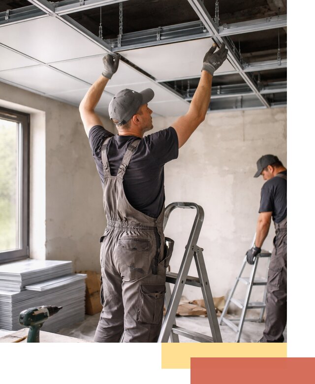 Монтаж кассетного потолка в Баксане качественно и быстро