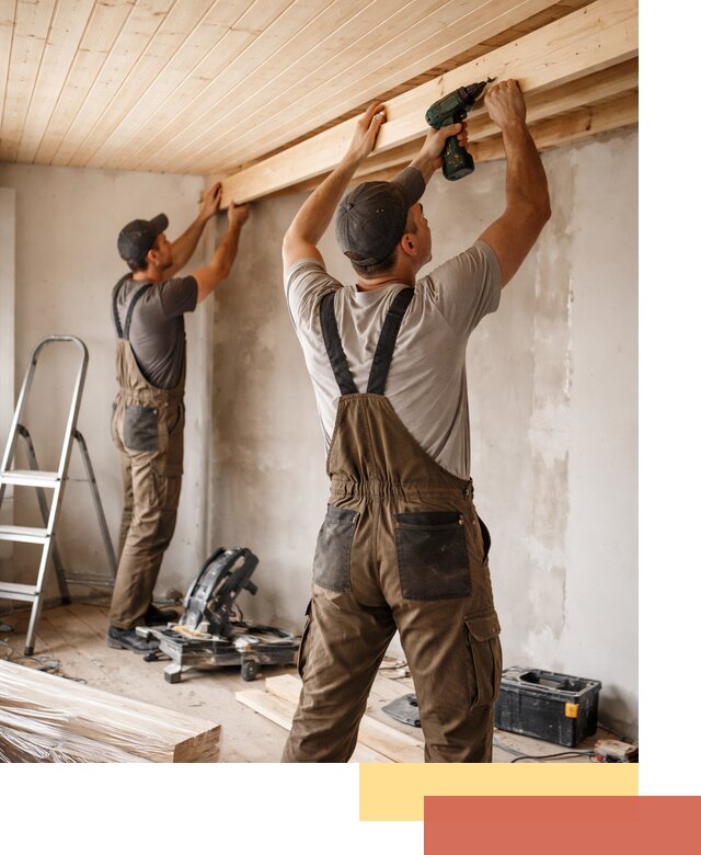 Монтаж потолка из вагонки в Баксане профессионально и аккуратно