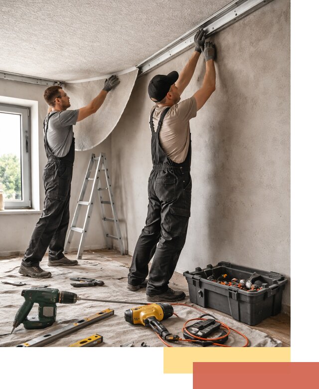 Монтаж фактурного натяжного потолка в Баксане качественно и быстро