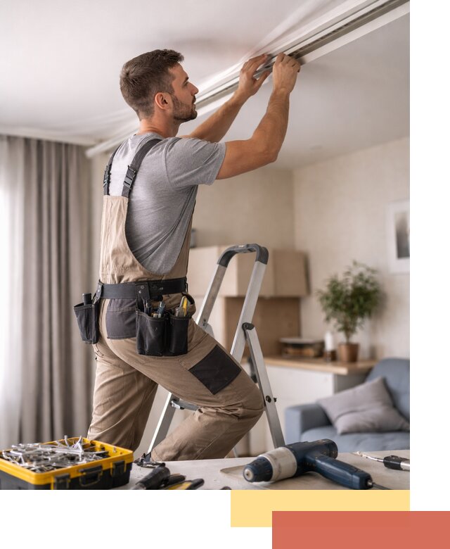 Ремонт натяжных потолков в Баксане — качественно и оперативно