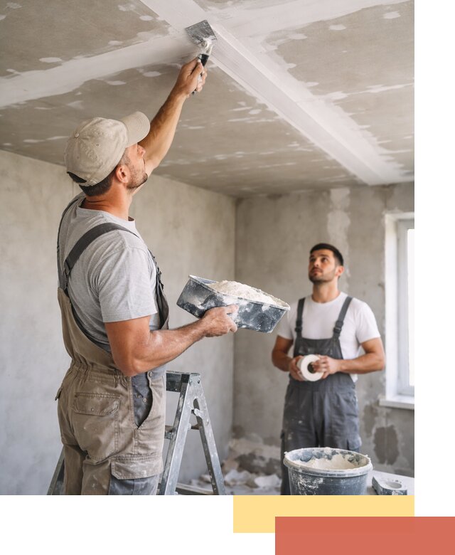 Обработка швов потолка ГКЛ в Баксане: качественная заделка и шпатлевка