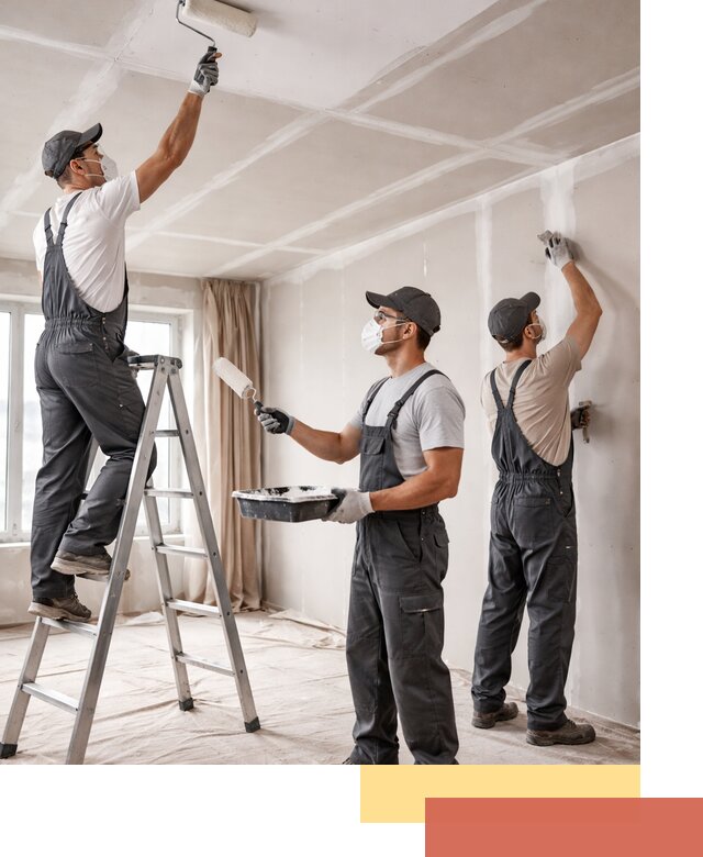 Покраска потолка из гипсокартона в Баксане качественно и недорого